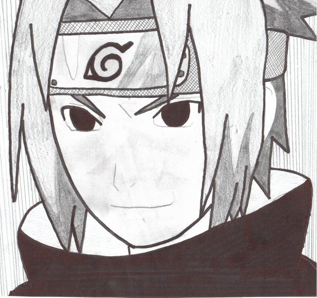 Sasuke - Tužkou